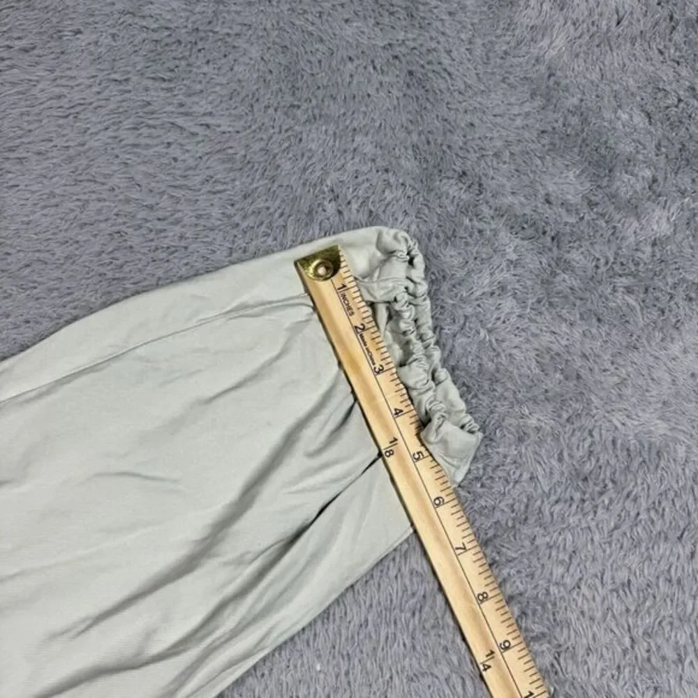 Uniqlo Womens Pants Green Size XS Cargo Jogger High Rise‎ Ankle Rayon Blend